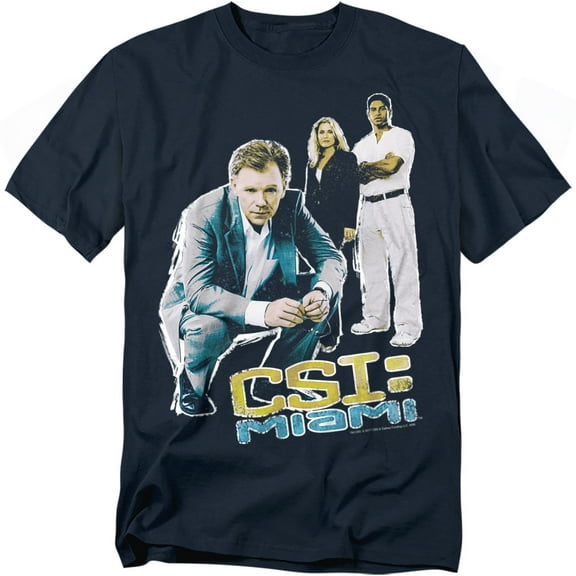 Csi Miami Perspective Officially Licensed Adult T-Shirt L