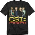 thumbnail image 1 of Csi Miami - The Cast In Black - Short Sleeve Shirt - Small, 1 of 7