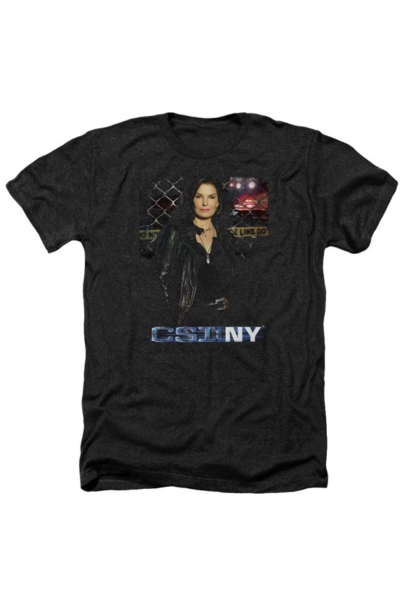 Csi Ny - Jo - Heather Short Sleeve Shirt - Small