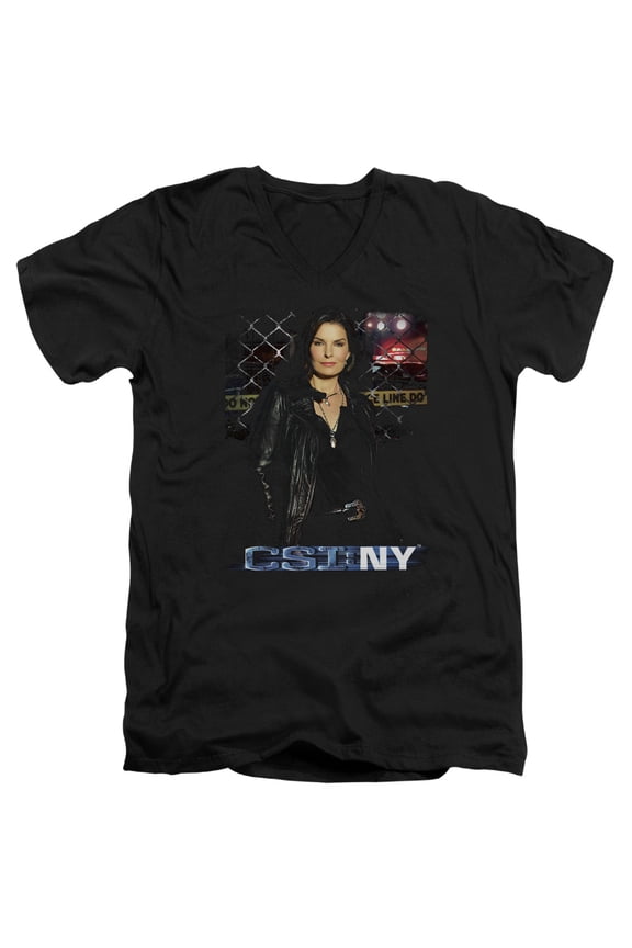 Csi Ny - Jo - Slim Fit V Neck Shirt - Small