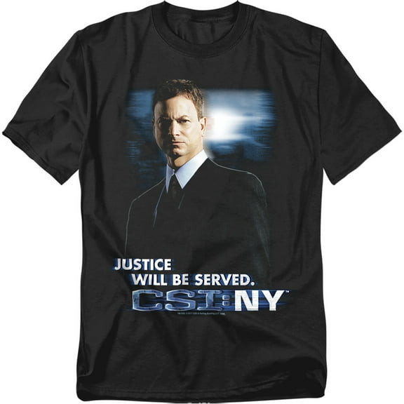 Csi:Ny Justice Served Officially Licensed Adult T-Shirt S
