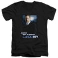 thumbnail image 1 of Csi-Ny-Justice Served - Short Sleeve Adult 30-1 V-Neck Tee - Black- Small, 1 of 1