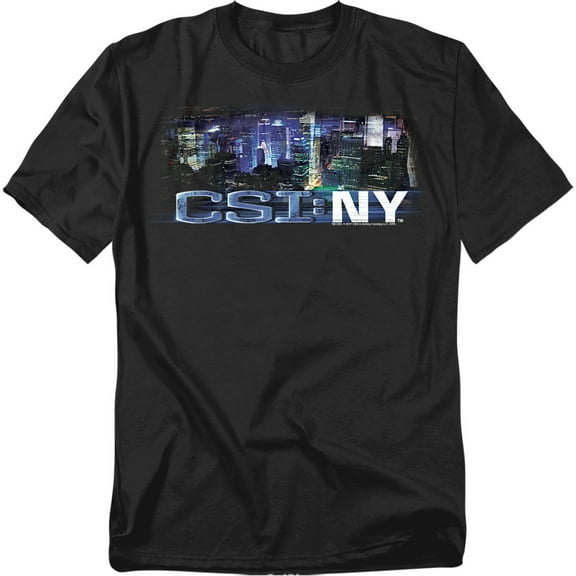 Csi Ny Never Rests Officially Licensed Adult T-Shirt L
