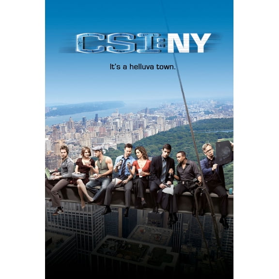 Csi Ny Poster Metal Print 12x16 Large Art Print on Metal 12x16 Multi-Color Square Adults Best Posters