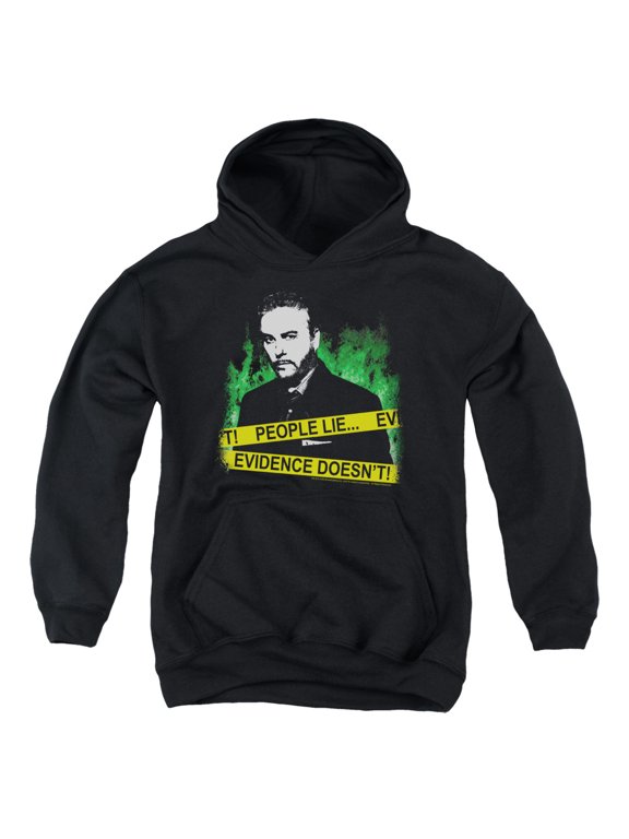 Csi - People Lie - Youth Hooded Sweatshirt - Large