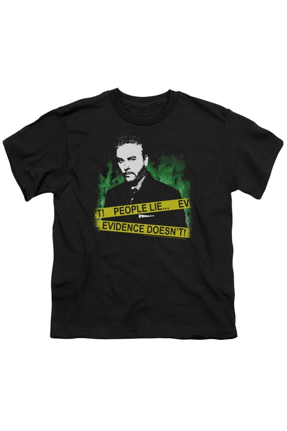 Csi - People Lie - Youth Short Sleeve Shirt - Large