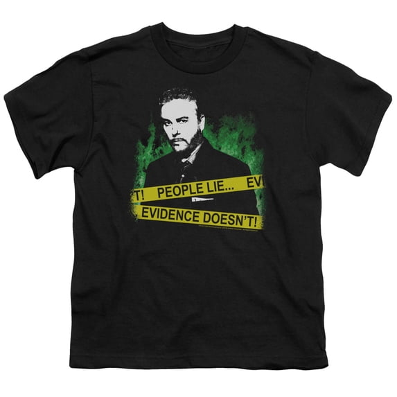 Csi - People Lie - Youth Short Sleeve Shirt - X-Large