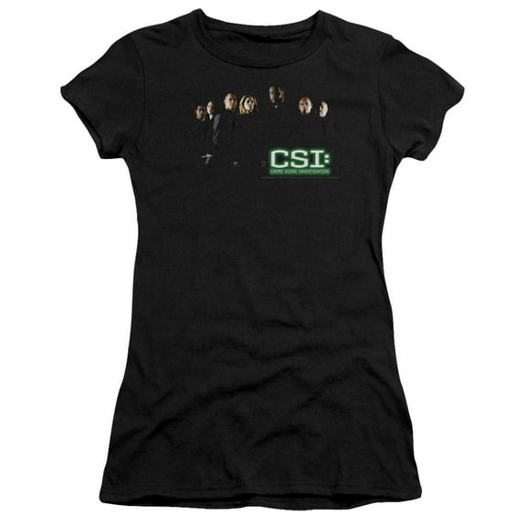 Csi Shadow Cast Junior Women's Sheer T-Shirt Black