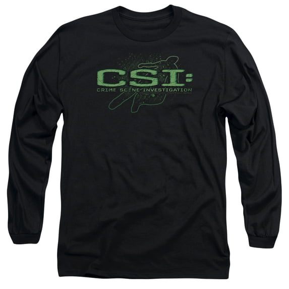Csi - Sketchy Shadow - Long Sleeve Shirt - Small