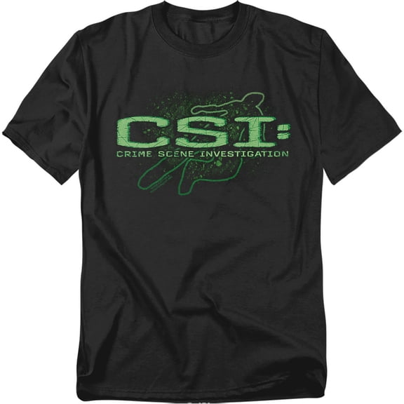 Csi Sketchy Shadow Officially Licensed Adult T-Shirt S