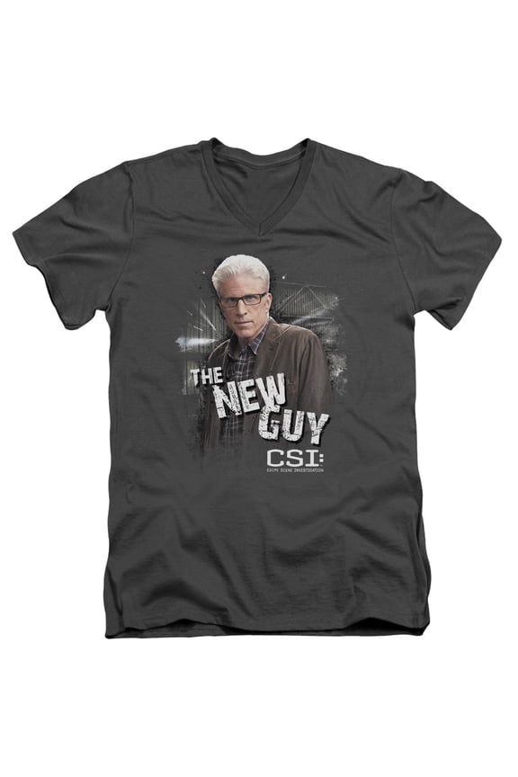 Csi - The New Guy - Slim Fit V Neck Shirt - Medium