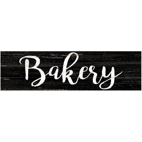 Cskhip Bakery Sign- Kitchen Sign- Caf Sign Kitchen Kitchen Decor Wood Signs with Quotes Wood Sayings Signs 4" x 16"