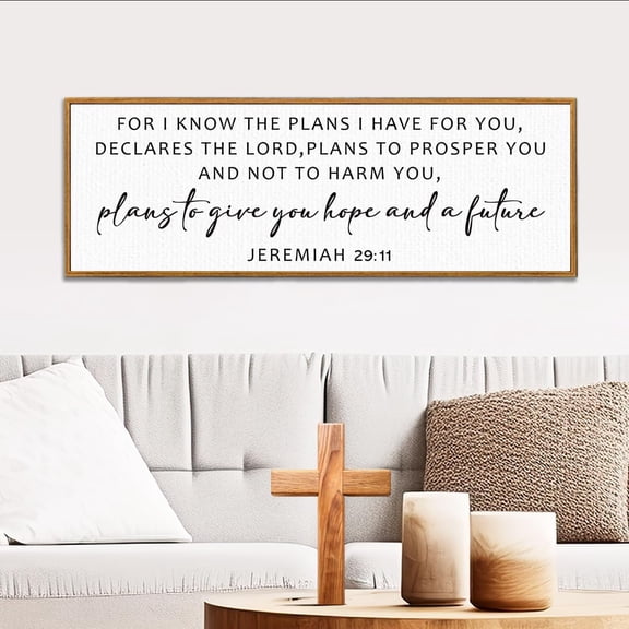 Cskhip For I Know the Plans I Have for You Rustic Wood Signs Pantry Street Signs Vintage Wood Plaque Farmhouse Wall Art Wall Decor for Home Man Cave Door Porch Garden Party 6" x 16"