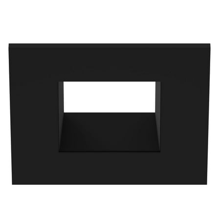 Csl Lighting Ed3-Sast Eco Downlight 3" Wide Adjustable Square Trim Ring - Black