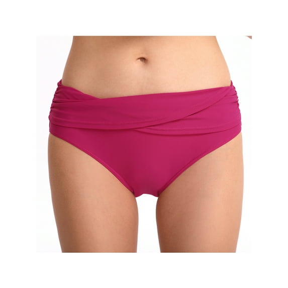 Csndyce Women’s High Waist Bikini Bottoms Shirred Tankini Briefs Ruched Swimsuit Bottoms Female