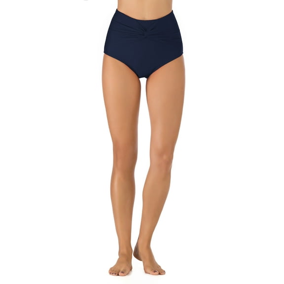 Csndyce Womens High Waist Sexy Swimwear Bottoms Tummy Control Swimsuit Shorts Fashion Bikini Female