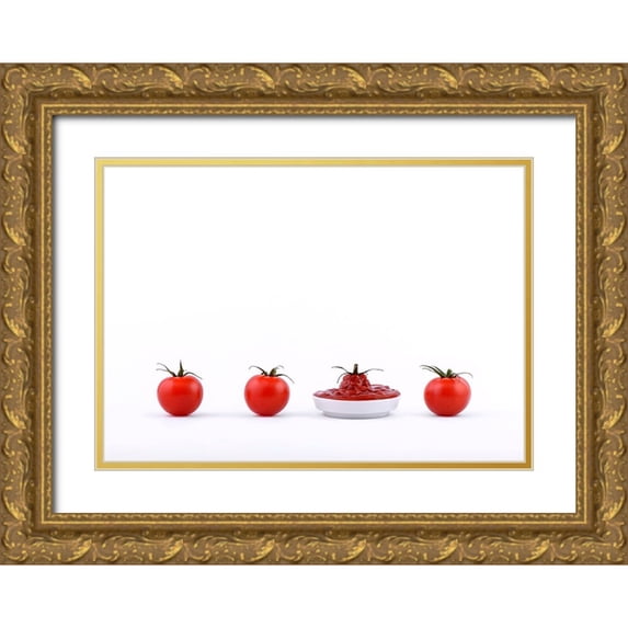 Csontos, Stefan 18x14 Gold Ornate Wood Framed with Double Matting Museum Art Print Titled - Product