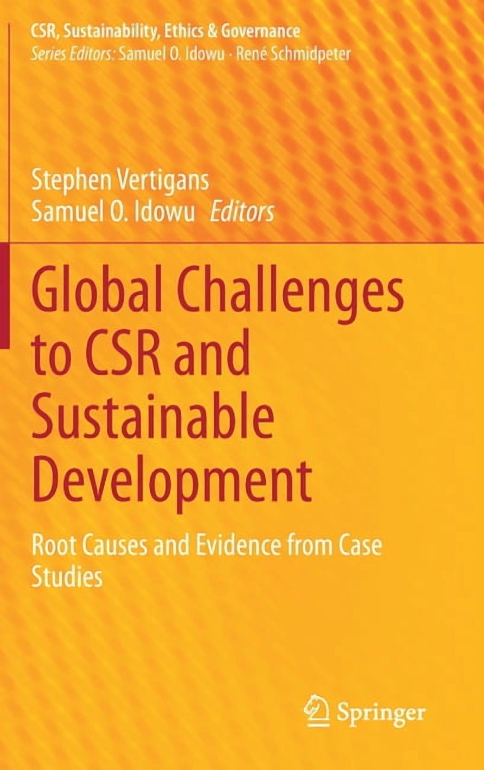 Csr, Sustainability, Ethics & Governance Global Challenges to Csr and ...