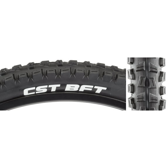 CST BFT Tire - 26 x 2.4, Clincher, Wire, Black