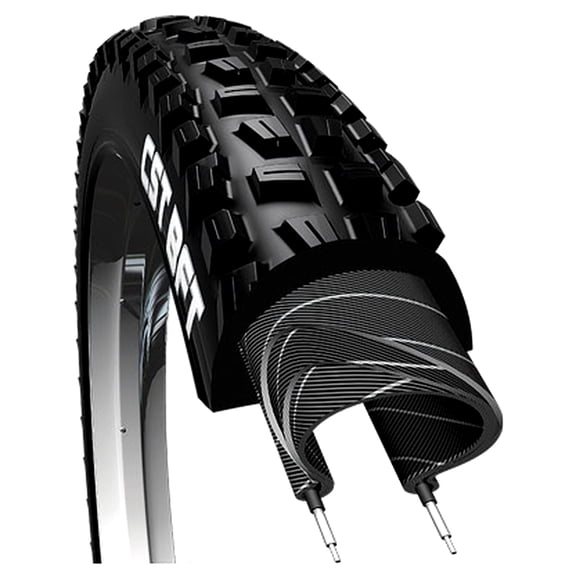 CST BFT Tire - 26 x 2.4, Clincher, Wire, Black