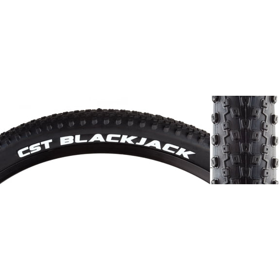 Cst Premium Blackjack 26x2.1 Wire TPI 65 Bk/Blk