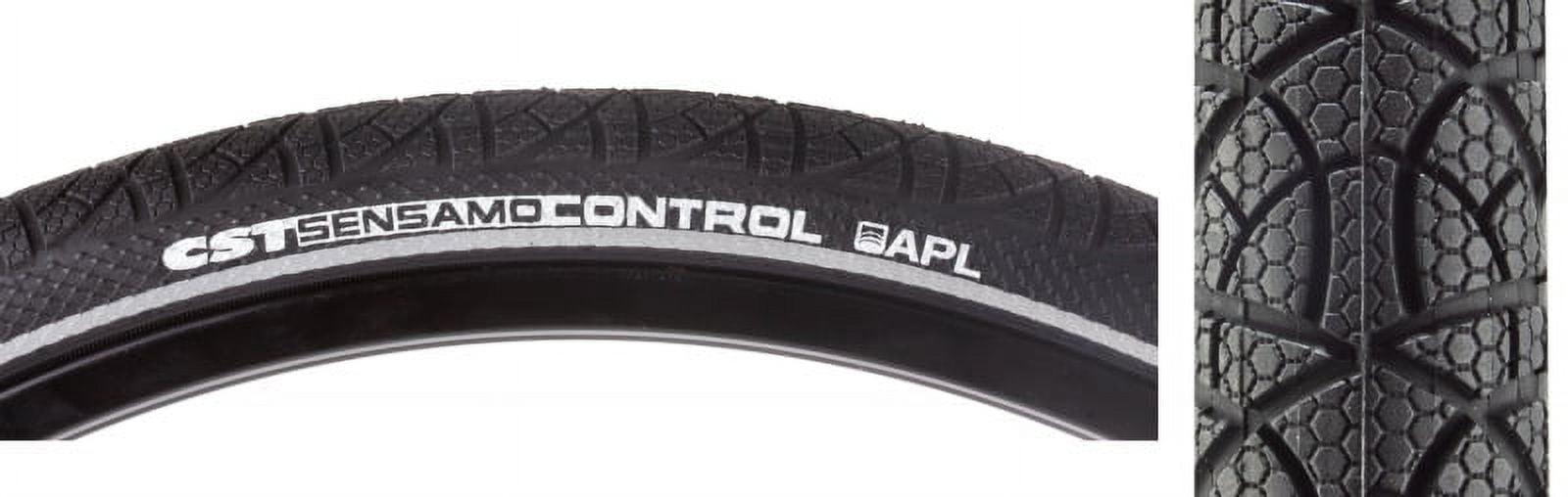 CST Premium Tire – 700x40 BK/BK Wire Bead, ISO 622 (29"), Road/Touring Tire With Tread Protection