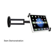 CTA Digital Articulating Security Wall Mount for 7-13 Inch Tablets, including iPad 10.2-inch 7th/ 8th/ 9th Generation - 7 to 13 Screen Support - 1