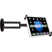 CTA Digital Articulating Security Wall Mount for 7-13 Inch Tablets, including iPad 10.2-inch (7th/ 8th/ 9th Generation) - 7 to 13 Screen Support - 1