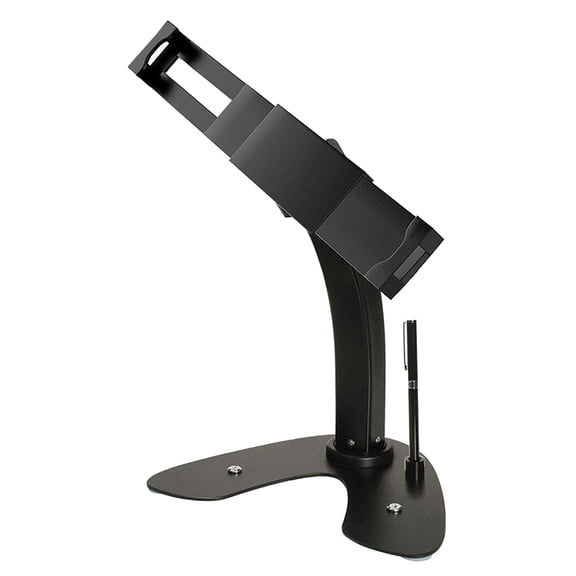CTA Digital Universal Dual Security Kiosk for 7-In. to 13-In. Tablets with Locking Holder and Anti-Theft Cable