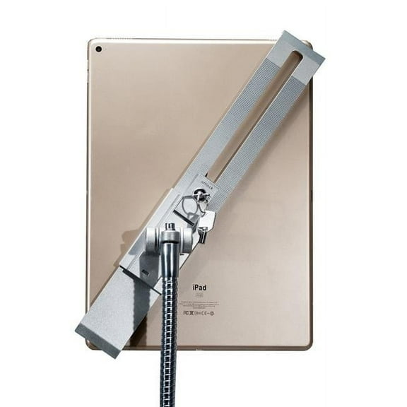 Cta Digital  ipad & Tablet Compact Security Gooseneck Floor Stand with Lock- &-key Security System