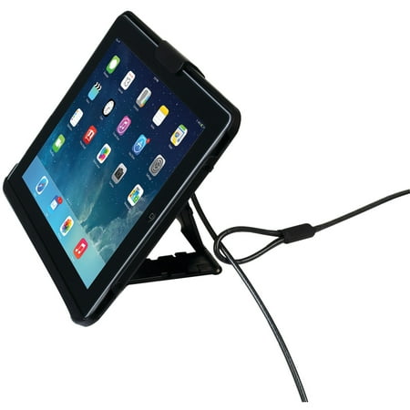 CTA Digital - Antitheft Case for Select Apple® iPad® Models - Black