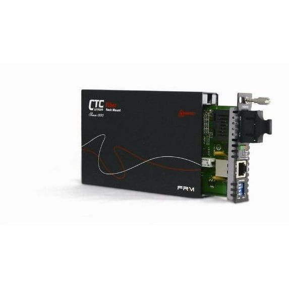 Ctcunion Ctcunion Pots (Rj11) Phone Line Over Fiber Converter, Multimode Sc, 2Km, Fxo/Fxs Mode, Frm220-Fxo-Fxs-Sc002 Networking_Device