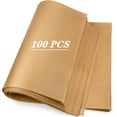 thumbnail image 1 of Cterwk 100 Pcs Parchment Paper Baking Sheets Non Stick Precut Baking Parchment for Baking Grilling Air Fryer, 12"x16", 1 of 6