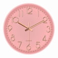 thumbnail image 1 of Cterwk 12 Inch Wall Clock Battery Operated Silent Clock Modern Decorative Round Clock for Kitchen, Bedroom, Office, 1 of 6