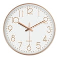 thumbnail image 1 of Cterwk 12 Inch Wall Clock Battery Operated Silent Clock Modern Decorative Round Clock for Kitchen, Bedroom, Office, 1 of 6