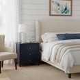 thumbnail image 1 of Cterwk 3 Drawer Nightstand Beside Table for Living Room, Bedroom, Blue, 1 of 9