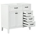 thumbnail image 1 of Cterwk 36" Bathroom Vanity without Sink, Bathroom Cabinet with Drawers, White, 1 of 9