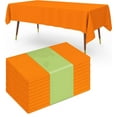 thumbnail image 1 of Cterwk 4 Pack Plastic Table Cloth Rectangle Tablecloth Disposable Table Cloth Table Cover, 54" x 108", 1 of 7