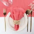 thumbnail image 1 of Cterwk 4 Pcs Dinner Cloth Napkins Soft Cotton Napkin Washable Cloth Napkins for Dinner, Wedding, Parties, 16"x16", 1 of 7