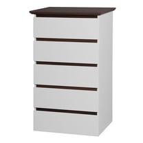 Cterwk 5 Drawer Dresser Storage Cabinet for Bedroom, Living Room