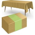 thumbnail image 1 of Cterwk 6 Pack Plastic Table Cloth Rectangle Tablecloth Disposable Table Cloth Table Cover, 54" x 108", 1 of 7