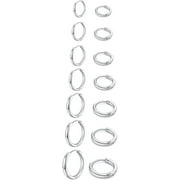 Cterwk 7 Pairs 316L Stainless Steel 18K Gold Plated Huggie Hoop Earrings for Women Men Tiny Cartilage Hoop Earrings