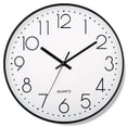 thumbnail image 1 of Cterwk 8 Inch Wall Clocks Battery Operated Clock Quartz Movement Decorative Clock for Office School Home Bedroom Kitchen, 1 of 7