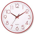 thumbnail image 1 of Cterwk 8 Inch Wall Clocks Battery Operated Clock Quartz Movement Decorative Clock for Office School Home Bedroom Kitchen, 1 of 7