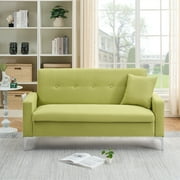Cterwk Comfortable 2 Seat Loveseat Sofa Couch for Living Room, Apartment, Home, Office, Green