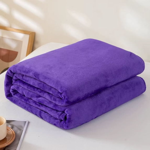 Cterwk Decorative Fleece Blanket Super Soft Plush Throw Blanket Lightweight Velvet Bed Blanket for Couch Sofa Bed, 27x39 inch