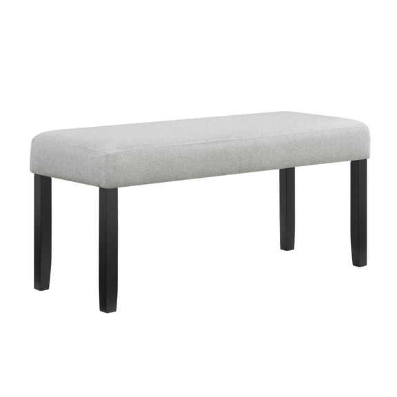 Cterwk Light Gray Upholstered Dining Bench for Dining Room, Living Room