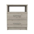 thumbnail image 1 of Cterwk Nightstand with 2 Drawers and 1 Shelf, 1 of 6