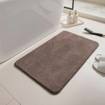 Cterwk Non Slip Bathroom Rug Absorbent Mats Quick Dry Machine Washable Bath Rugs for Bathroom, Bathtub, Kitchen, 15" x 23"
