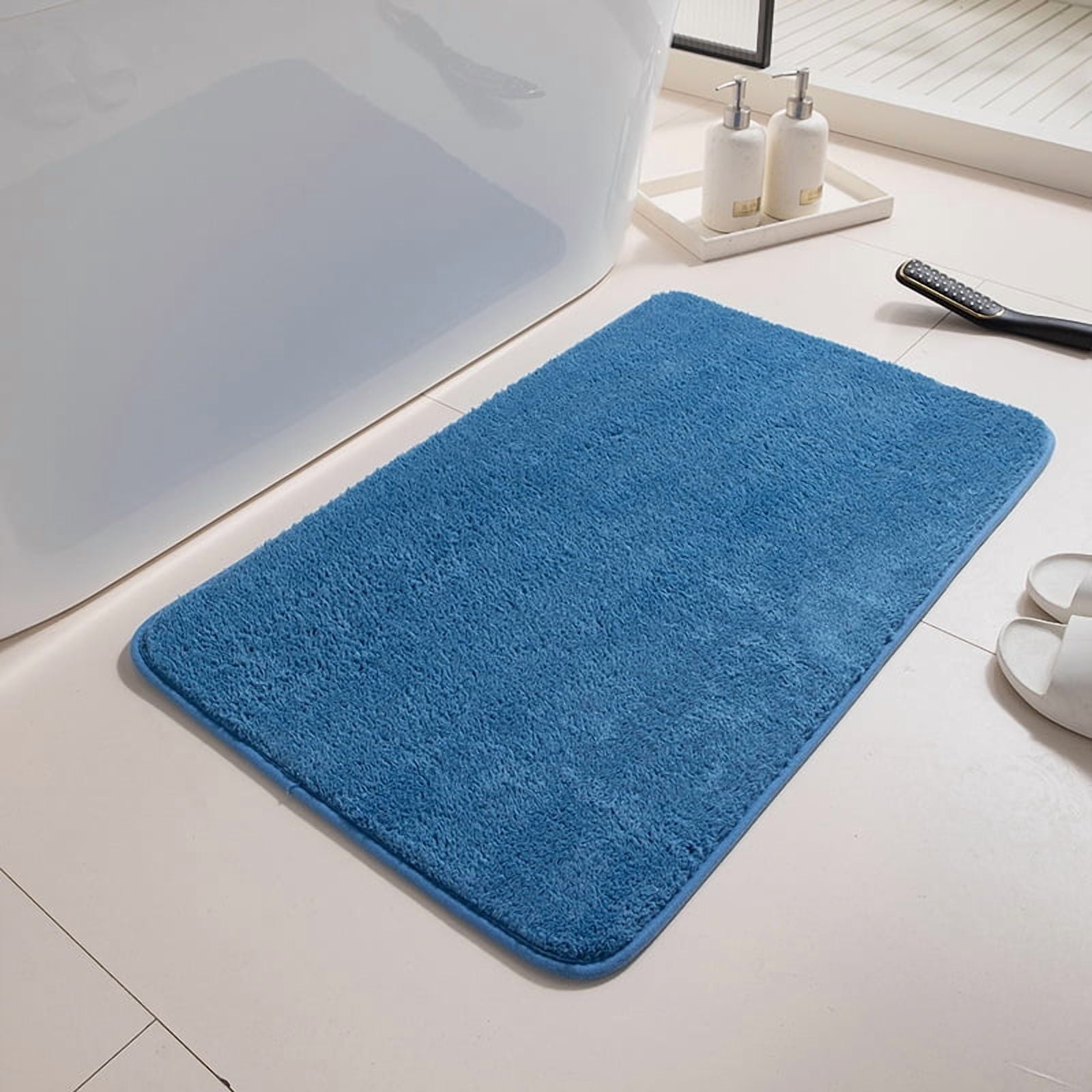 Cterwk Non Slip Bathroom Rug Absorbent Mats Quick Dry Machine Washable Bath Rugs for Bathroom, Bathtub, Kitchen, 20" x 31"